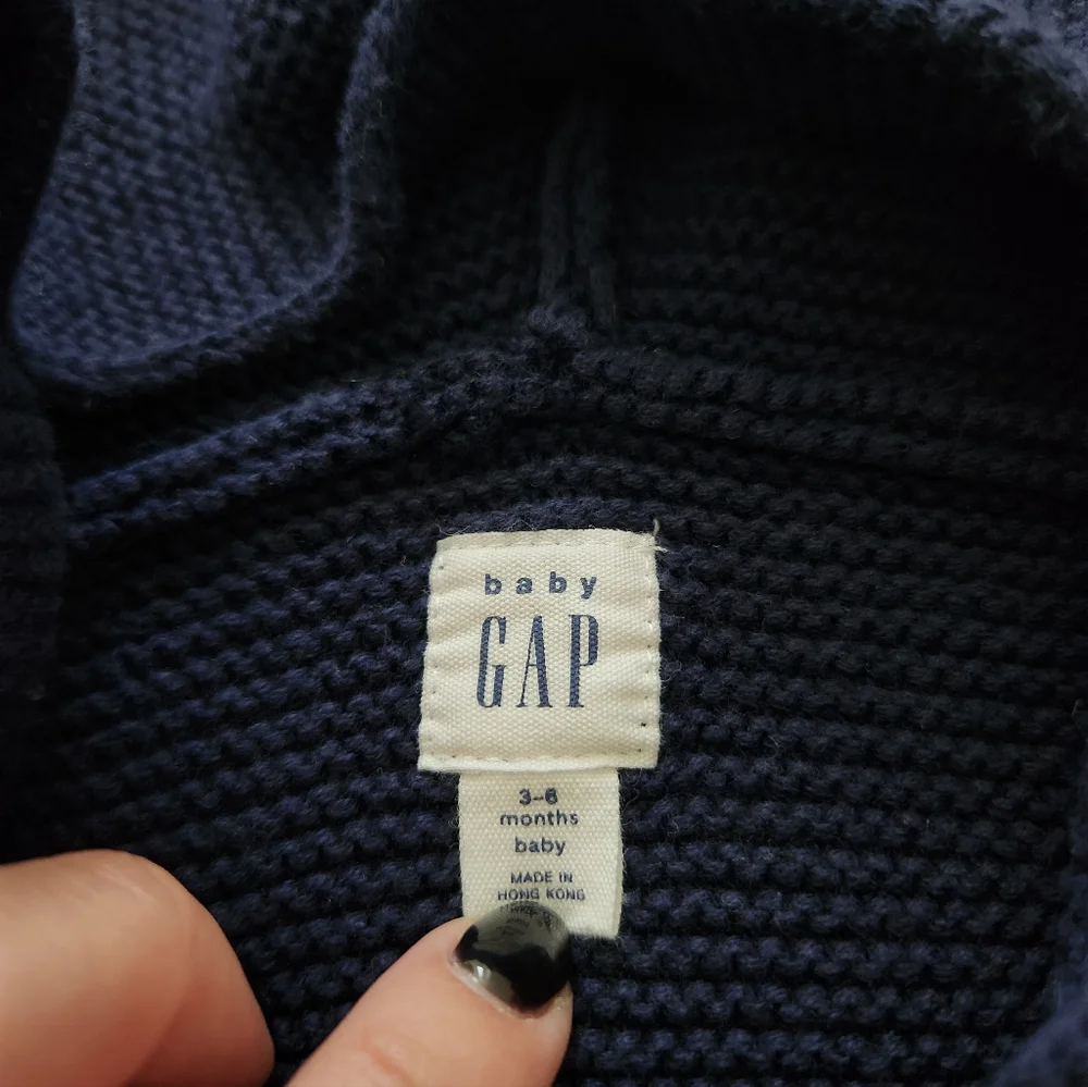 Gap 100% Cotton Blue Baby Girl Baby Boy‎ Bundle Set size 3-6 months